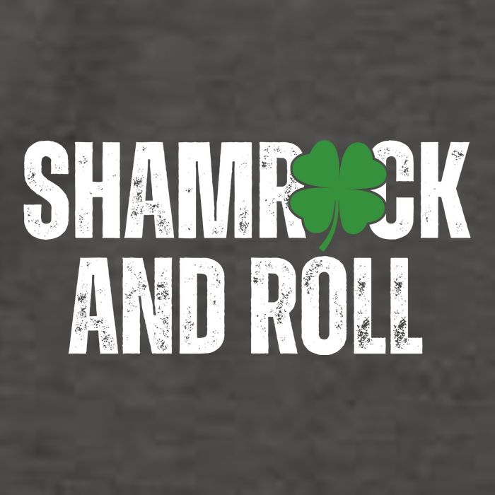 Shamrock And Roll St Patricks Day Vector Backpack
