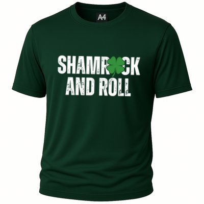 Shamrock And Roll St Patricks Day Performance Shirt