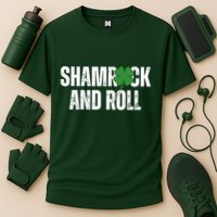 Shamrock And Roll St Patricks Day Performance Shirt