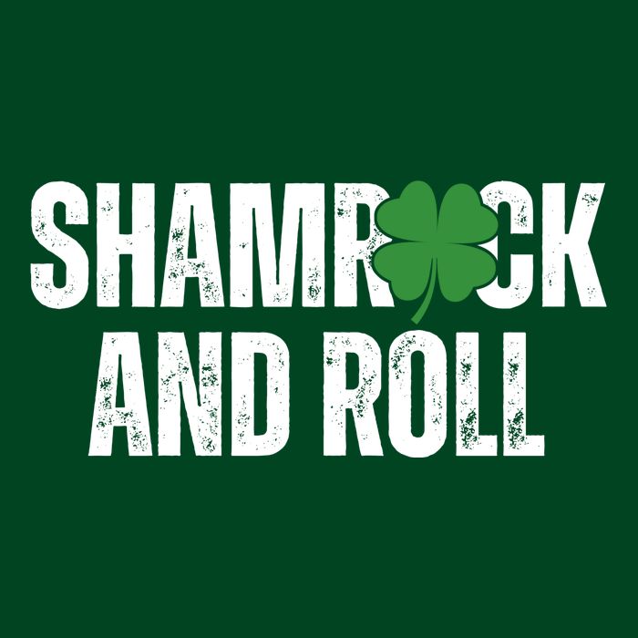Shamrock And Roll St Patricks Day Performance Shirt