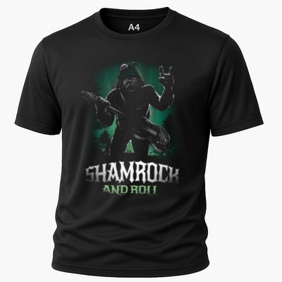 Shamrock And Roll Irish Rock Music Monster Performance Shirt