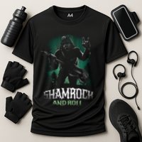 Shamrock And Roll Irish Rock Music Monster Performance Shirt