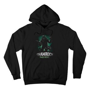 Shamrock And Roll Irish Rock Music Monster Hoodie