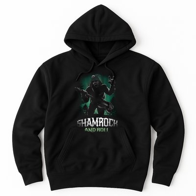 Shamrock And Roll Irish Rock Music Monster Hoodie