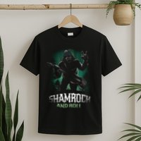 Shamrock And Roll Irish Rock Music Monster T-Shirt