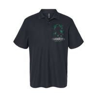 Shamrock And Roll Irish Rock Music Monster Softstyle Adult Sport Polo