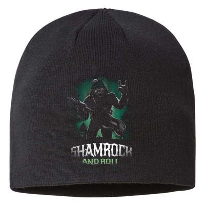 Shamrock And Roll Irish Rock Music Monster Sustainable Beanie