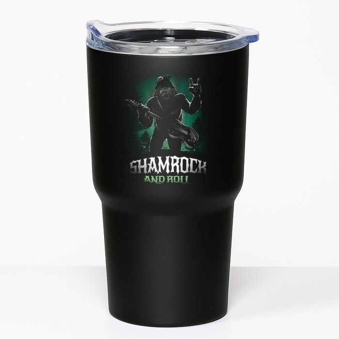Shamrock And Roll Irish Rock Music Monster Tumbler