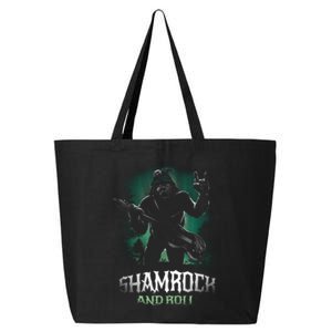 Shamrock And Roll Irish Rock Music Monster 25L Jumbo Tote