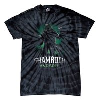 Shamrock And Roll Irish Rock Music Monster Tie-Dye T-Shirt