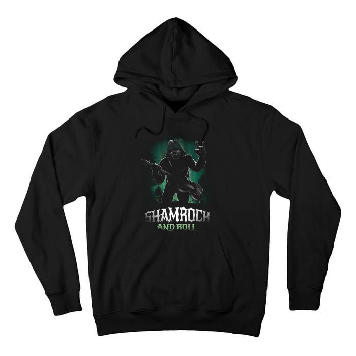 Shamrock And Roll Irish Rock Music Monster Tall Hoodie