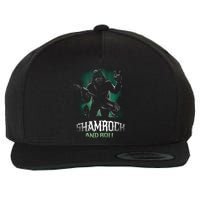 Shamrock And Roll Irish Rock Music Monster Wool Snapback Cap