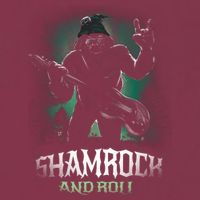 Shamrock And Roll Irish Rock Music Monster 16oz Travel Tumbler