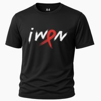 Stroke Awareness Red Ribbon I Won Brain Aneurysm Support Performance Shirt