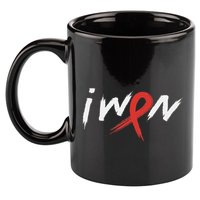 Stroke Awareness Red Ribbon I Won Brain Aneurysm Support 11oz C Handle Ceramic Mug
