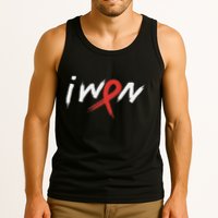 Stroke Awareness Red Ribbon I Won Brain Aneurysm Support Tank Top