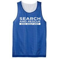 Search And Rescue Disc Golf Unit Funny Sarcastic Gift Mesh Reversible Basketball Jersey Tank