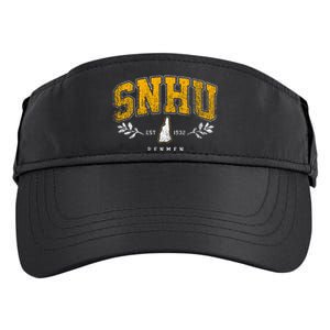 Snhu Arch Retro College University Athletic Sports Adult Drive Performance Visor