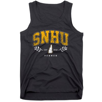 Snhu Arch Retro College University Athletic Sports Tank Top