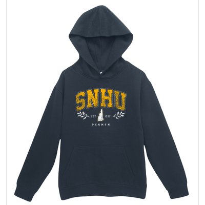 Snhu Arch Retro College University Athletic Sports Urban Pullover Hoodie