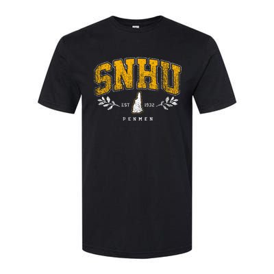 Snhu Arch Retro College University Athletic Sports Softstyle CVC T-Shirt