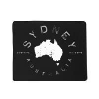 Sydney Australia Retro Vintage Graphic Mousepad