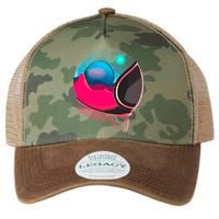 Space Adventure Red Planet Astronaut Legacy Tie Dye Trucker Hat