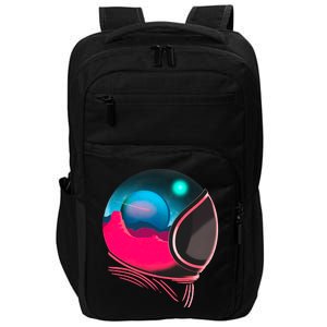 Space Adventure Red Planet Astronaut Impact Tech Backpack