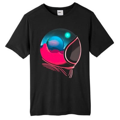 Space Adventure Red Planet Astronaut Tall Fusion ChromaSoft Performance T-Shirt