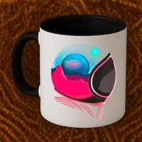 Space Adventure Red Planet Astronaut Mug