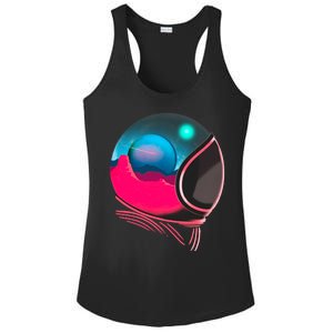 Space Adventure Red Planet Astronaut Ladies PosiCharge Competitor Racerback Tank