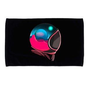 Space Adventure Red Planet Astronaut Microfiber Hand Towel