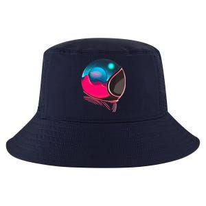 Space Adventure Red Planet Astronaut Cool Comfort Performance Bucket Hat