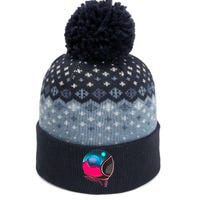 Space Adventure Red Planet Astronaut The Baniff Cuffed Pom Beanie