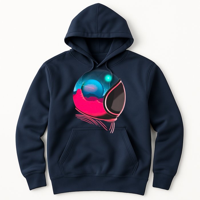 Space Adventure Red Planet Astronaut Hoodie