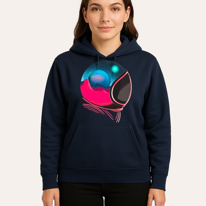 Space Adventure Red Planet Astronaut Hoodie
