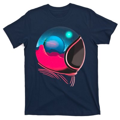 Space Adventure Red Planet Astronaut T-Shirt