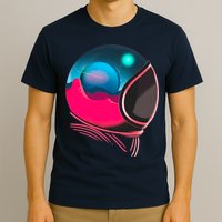 Space Adventure Red Planet Astronaut T-Shirt