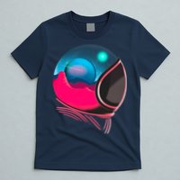 Space Adventure Red Planet Astronaut T-Shirt