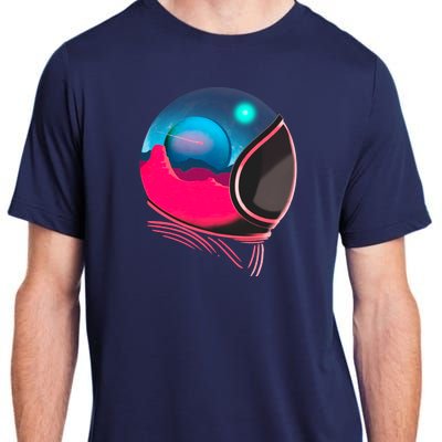 Space Adventure Red Planet Astronaut Adult ChromaSoft Performance T-Shirt