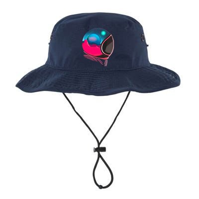 Space Adventure Red Planet Astronaut Bucket Hat