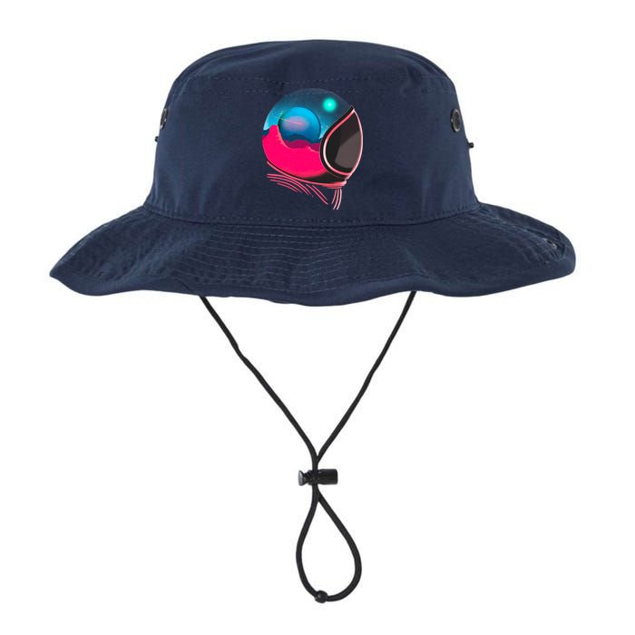 Space Adventure Red Planet Astronaut Bucket Hat