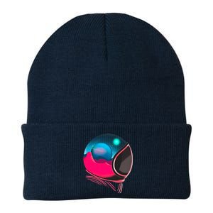 Space Adventure Red Planet Astronaut Knit Cap Winter Beanie