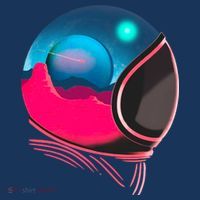 Space Adventure Red Planet Astronaut Poster