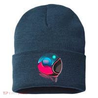 Space Adventure Red Planet Astronaut Sustainable Knit Beanie