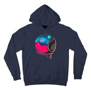 Space Adventure Red Planet Astronaut Tall Hoodie