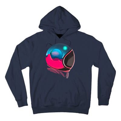 Space Adventure Red Planet Astronaut Tall Hoodie