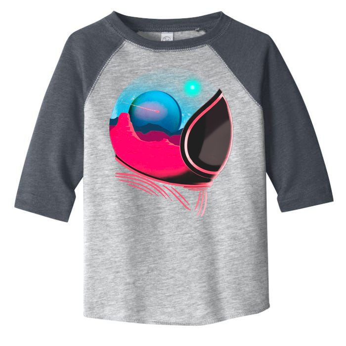 Space Adventure Red Planet Astronaut Toddler Fine Jersey T-Shirt