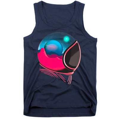 Space Adventure Red Planet Astronaut Tank Top