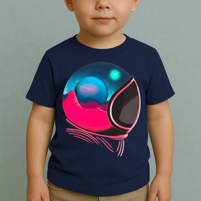 Space Adventure Red Planet Astronaut Toddler T-Shirt